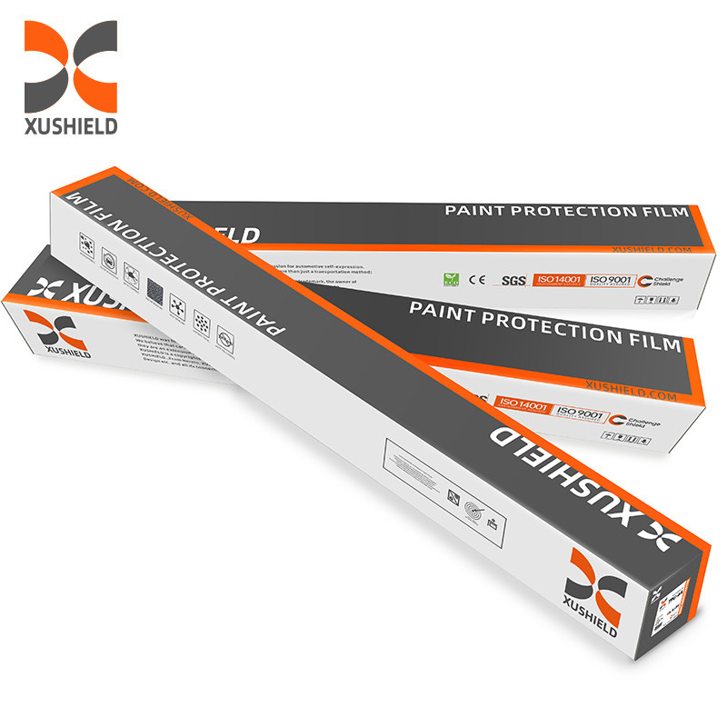 Xushield Ppf ฟิล์ม 7.5Mil 6.5 Mil Anti Scratch การซ่อมแซมความร้อน ฟิล์มป้องกันสีเนโนเซรามิกใส TPU ppf สําหรับรถ