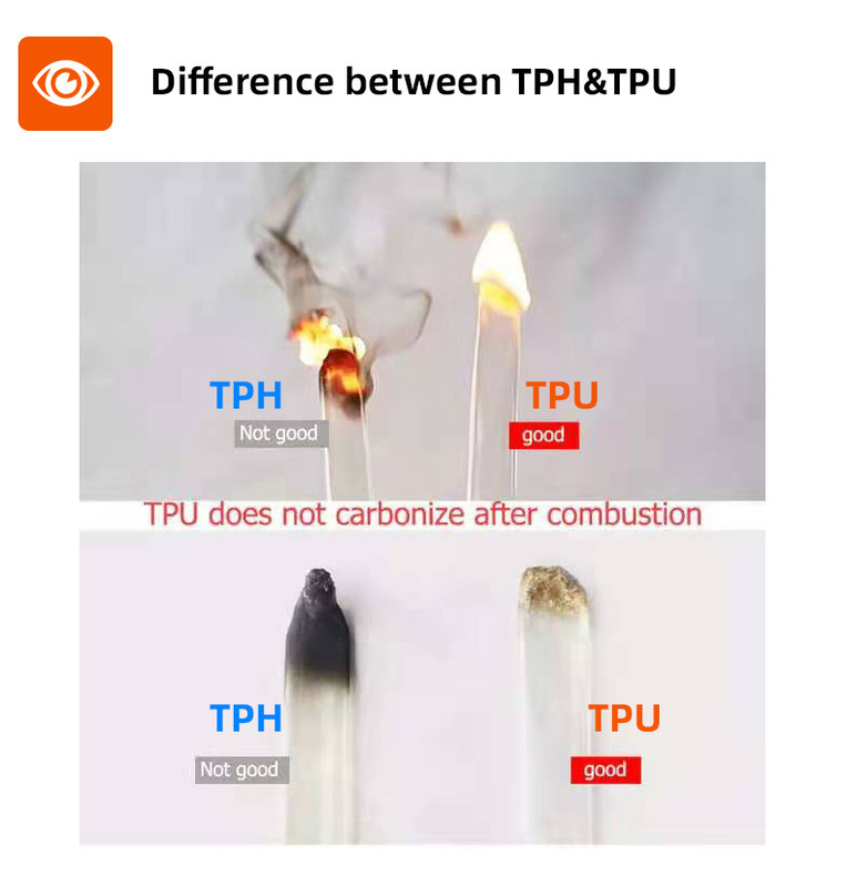TPU รถยนต์ ร่างสีสี ผนังป้องกัน 6.5mil/7.5mil/8.5mil 1.52m*15m UV การเปลี่ยนแปลงสี