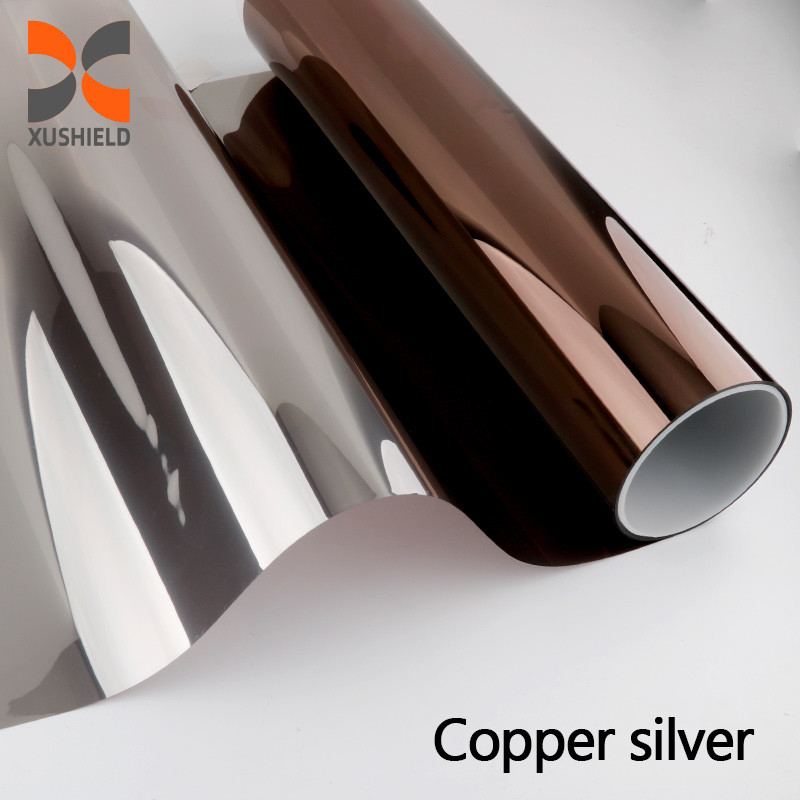 โครงสร้างกันความร้อนสูง Window Tint Film บ้านตกแต่งแบบหนึ่งทาง กระจก โครงสร้าง โครงสร้าง โครงสร้างแสงอาทิตย์ Window Film