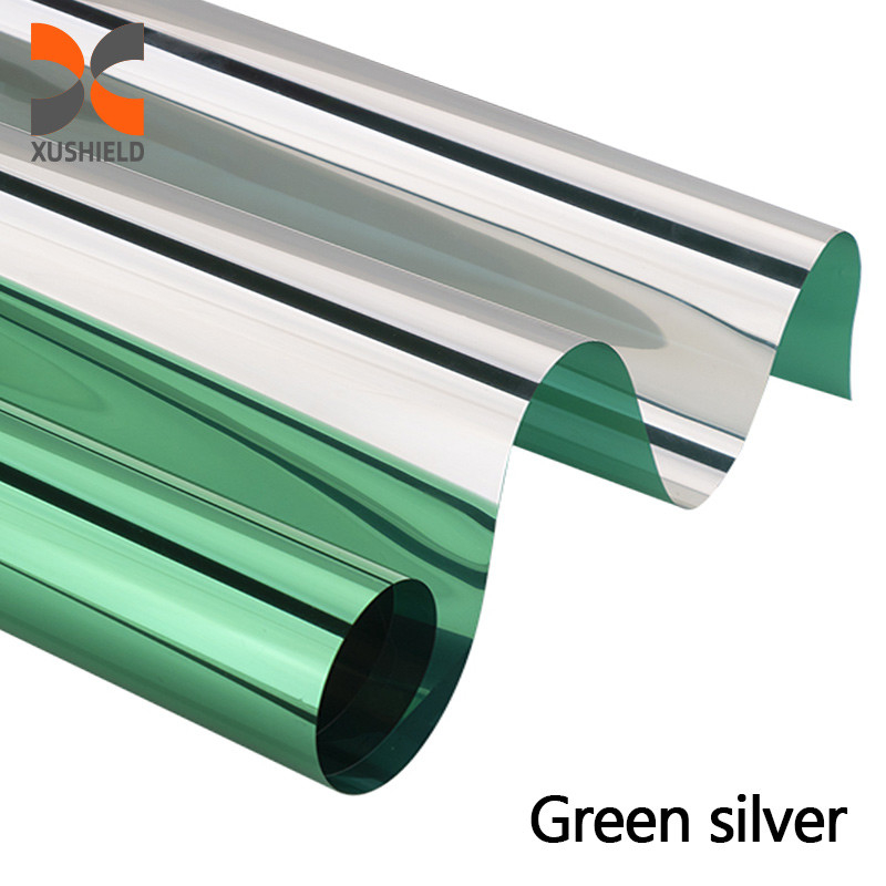 โครงสร้างกันความร้อนสูง Window Tint Film บ้านตกแต่งแบบหนึ่งทาง กระจก โครงสร้าง โครงสร้าง โครงสร้างแสงอาทิตย์ Window Film