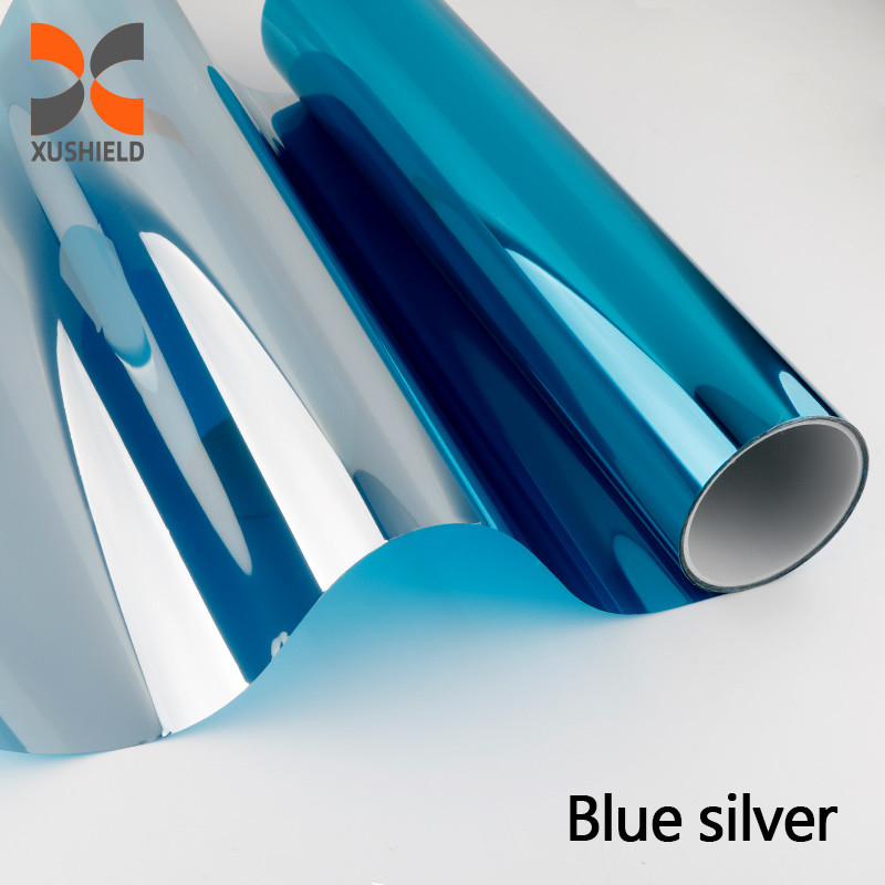 โครงสร้าง Window Tint Film การตกแต่งบ้าน กระจกแบบเดียว โครงสร้าง Solar Window Film