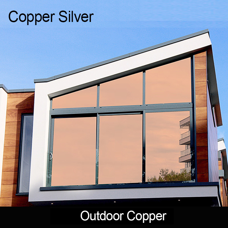 โครงสร้างกันความร้อนสูง Window Tint Film บ้านตกแต่งแบบหนึ่งทาง กระจก โครงสร้าง โครงสร้าง โครงสร้างแสงอาทิตย์ Window Film