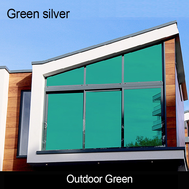 โครงสร้าง Window Tint Film การตกแต่งบ้าน กระจกแบบเดียว โครงสร้าง Solar Window Film