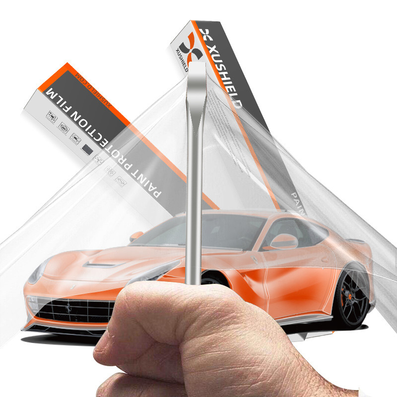 Xushield Ppf ฟิล์ม 7.5Mil 6.5 Mil Anti Scratch การซ่อมแซมความร้อน ฟิล์มป้องกันสีเนโนเซรามิกใส TPU ppf สําหรับรถ