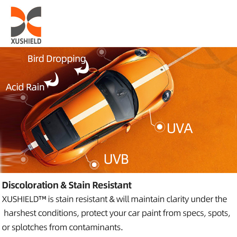 สะอาด 15 ปี การรับประกัน TPU กระจ่างใส รักษาตัวเอง 7.5 มิลลิกรัม Anti Scratch Roll Hydrophobic Car Paint Protection Film