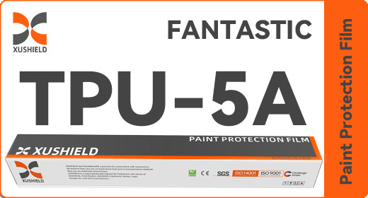 XUSHIELD 10 ปี การรับประกัน ppf ฟิล์ม 7.5Mil 8.5Mil Anti Scratch การซ่อมแซมความร้อน ฟิล์มป้องกันสีเนโนเซรามิกใส TPU