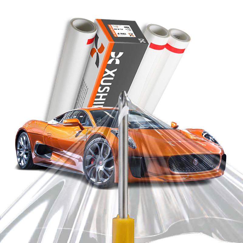 TPH 1.52*15M โรลล์กระจ่างสูง CLEAR Transparent Adhesive Car Body Paint Protection Ppf Film Tph