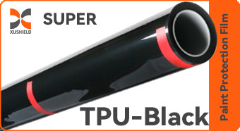 TPU สีดํา tpu วัสดุ ppf ผนังป้องกันสีรถยนต์