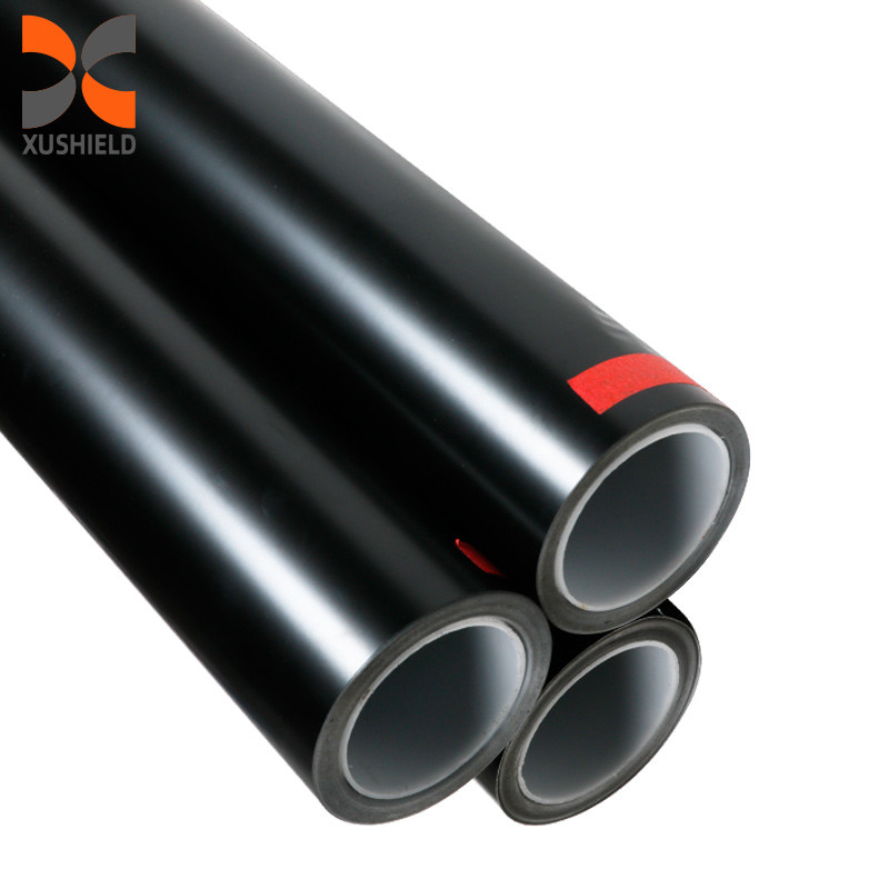 TPU แมท ดํา ป้องกันสีเหลือง Hydrophobic 1.52x15M การเยียวยาตัวเอง การเคลือบสีรถ TPU / PPF ผนังป้องกันสี