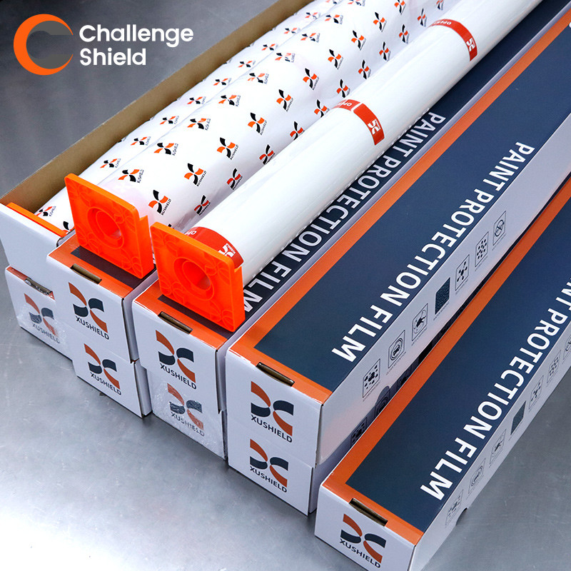 การรักษาสีด้วยตัวเอง การป้องกันภาพยนตร์ การซ่อมแซมความร้อน Tpu Ppf Anti Scratch Clear Auto Film Roll Car Stickers