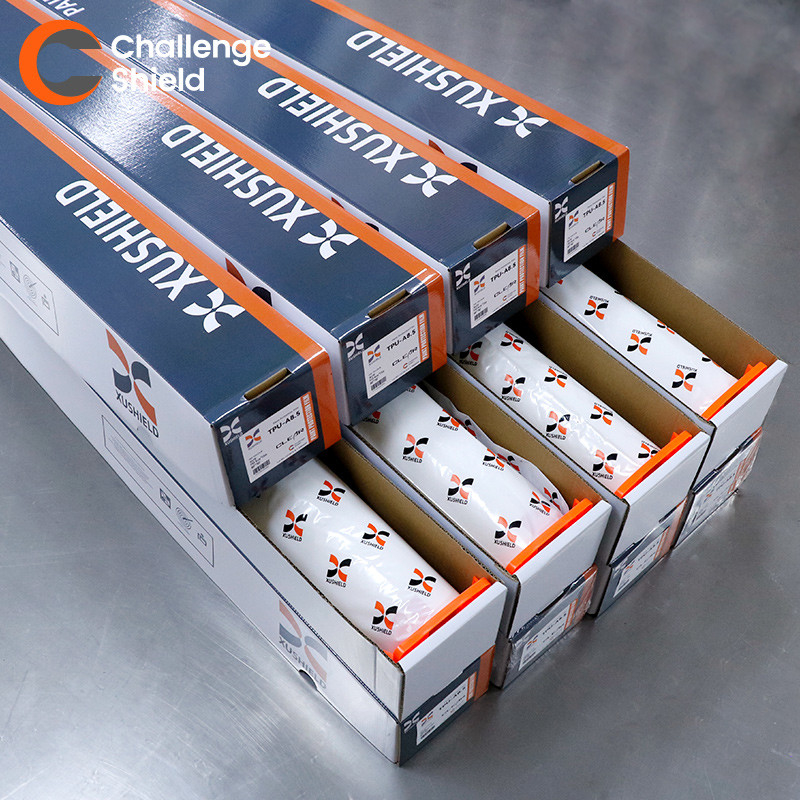 การรักษาสีด้วยตัวเอง การป้องกันภาพยนตร์ การซ่อมแซมความร้อน Tpu Ppf Anti Scratch Clear Auto Film Roll Car Stickers