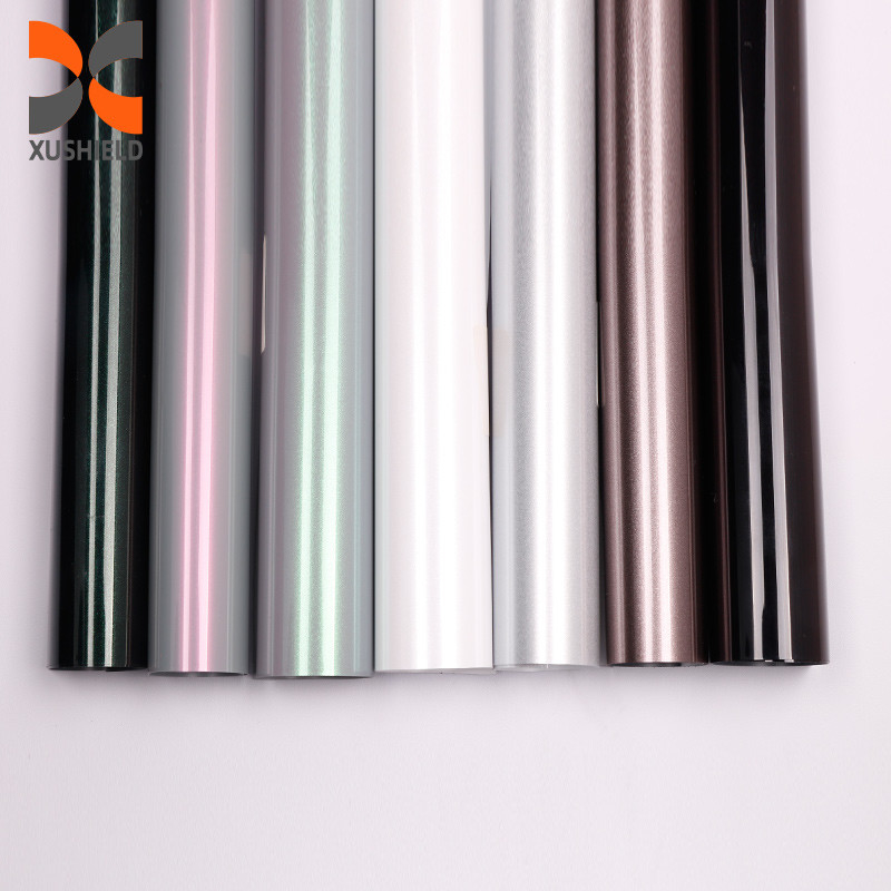 TPU สีเทาชมพู รักษาทันทีพรีเมียมเต็มม้วนโปร่ง tpu ร่างรถยนต์ห่อ ppf ภาพป้องกันสีรถยนต์