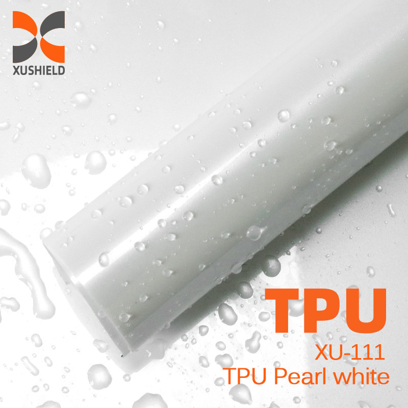 TPU Pearl white คุณภาพสูง TPU PPF Film Anti Scratch self healing PPF TPH Gloss Clear Car Body PPF Paint Protection Film สําหรับสีรถยนต์