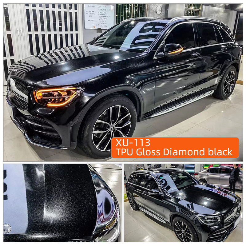 TPU สีสว่าง เพชรดํา 5 ปี การรับประกัน 6 มิล คุณภาพสูง สีสว่าง แมท PPF TPU Self Healing Car Paint Protection Film