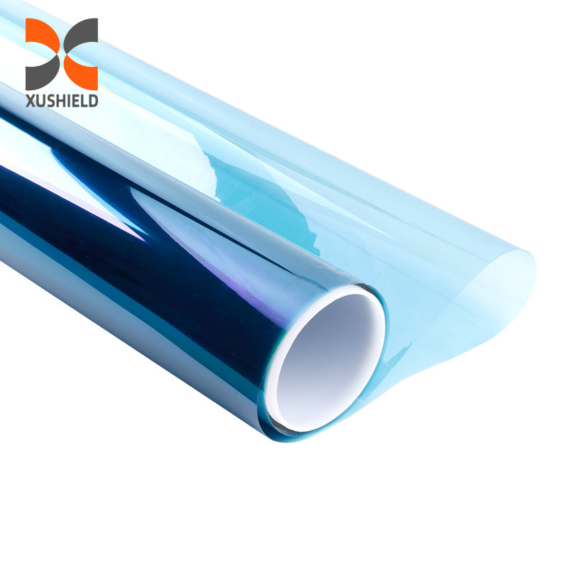 รถยนต์ โฟลมแสงอาทิตย์ เนโนเซรามิก UV การรักษาหน้าต่างกระจก กระจก Tint Film Roll Wholesale 1ply
