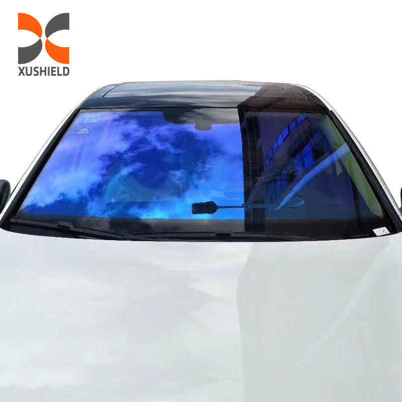 สีม่วง สีเบา สีสว่าง สีด้านหลัง สีบล็อก Ppf สีที่นิยมมากที่สุด ชาเมเลียน สีเปลี่ยนหน้าต่าง สําหรับสีหน้าต่างรถ