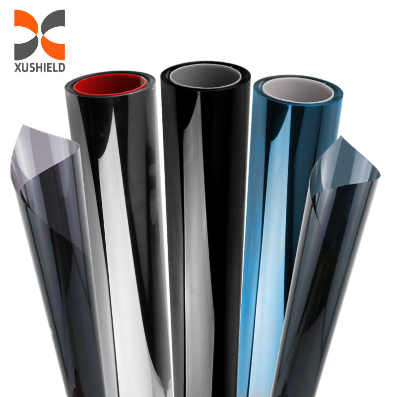 1.52*30m UV PROOf ความปลอดภัย ผู้ผลิตรถยนต์ ความปลอดภัย 2 ชั้น คาร์บอน รอลล์ รถยนต์ กระจกหน้าต่างกระจก โฟมสีแสงอาทิตย์