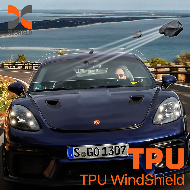 TPU Anti-Scratch UV Protection Car Windshield Protection Film ป้องกันทราย 7.5 มิลลิกรัม
