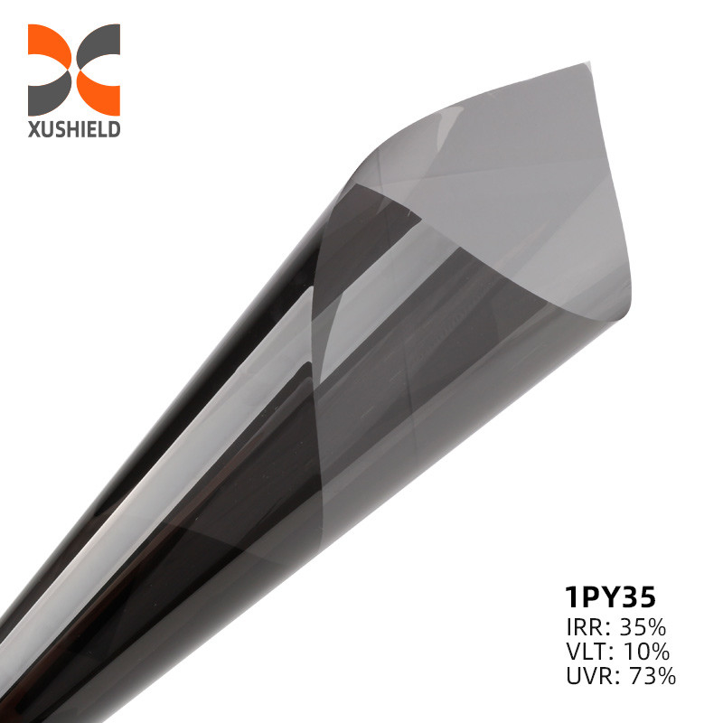 1.52*30m UV PROOf การรักษาความปลอดภัยรถยนต์ 1 ชั้น คาร์บอนม้วนรถยนต์กระจกหน้าต่างกระจกแสงอาทิตย์