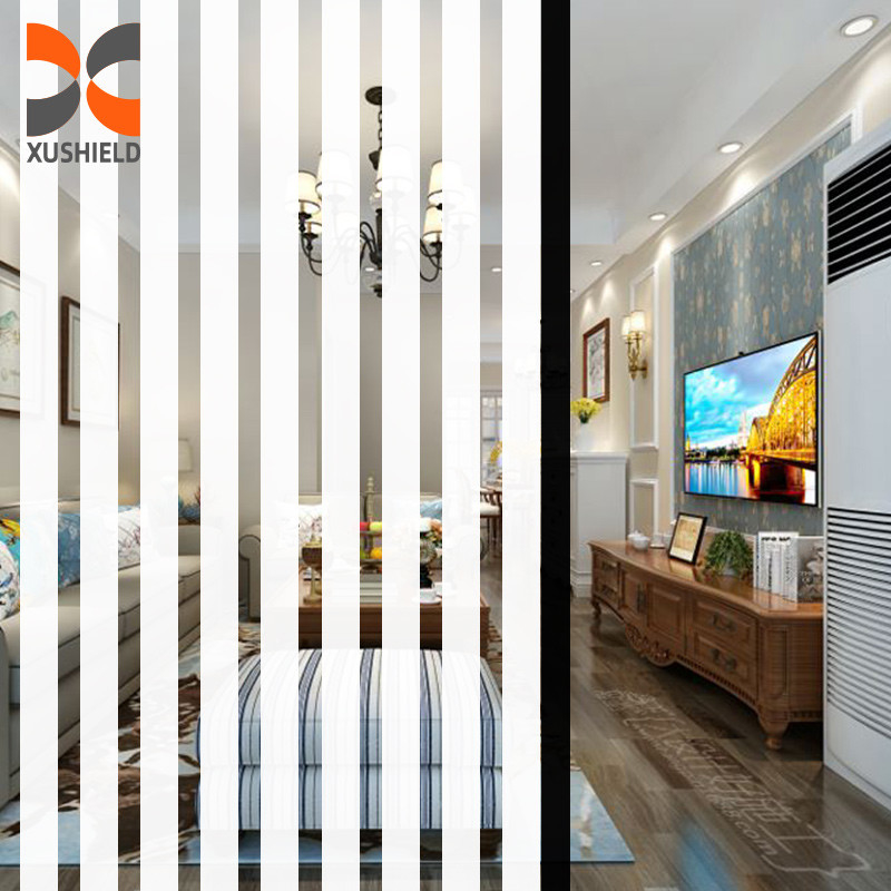สายสีขาวไฟฟ้า ผูกฟิล์มหน้าต่าง Self- Adhesive Sound Film ผูกฟิล์มหน้าต่างกระจกสีสําหรับบ้าน