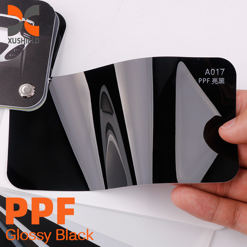 XUSHIELD รถยนต์ PPF ติดกันเอง TPU รถยนต์สีปกป้องฟิล์มไม่เหลือง Anti Scratch TPU PPF ฟิล์ม