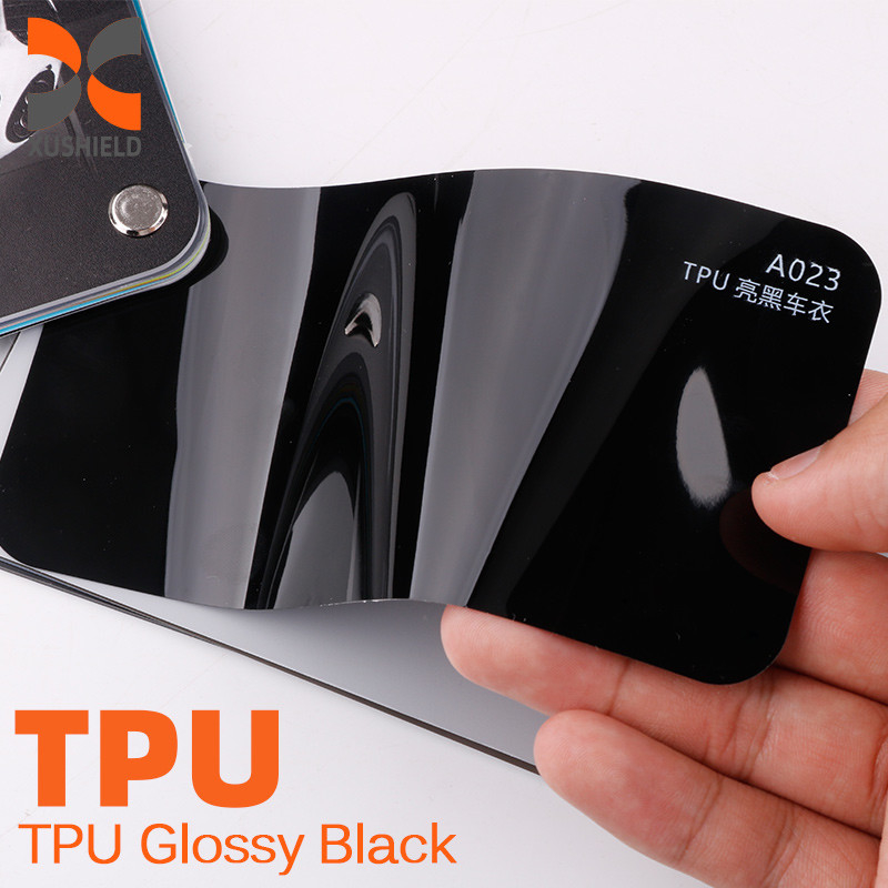 สีดํา tpu tph ผนัง pellicola ปรับปรุงตัวเอง ppf ผนังป้องกันสี 60
