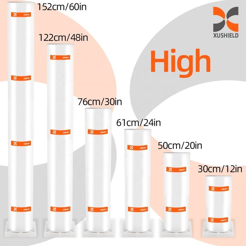 ฟิล์มป้องกันสีรถยนต์ TPH/TPU PPF สีดำ สำหรับภายนอก 5-8 ปี