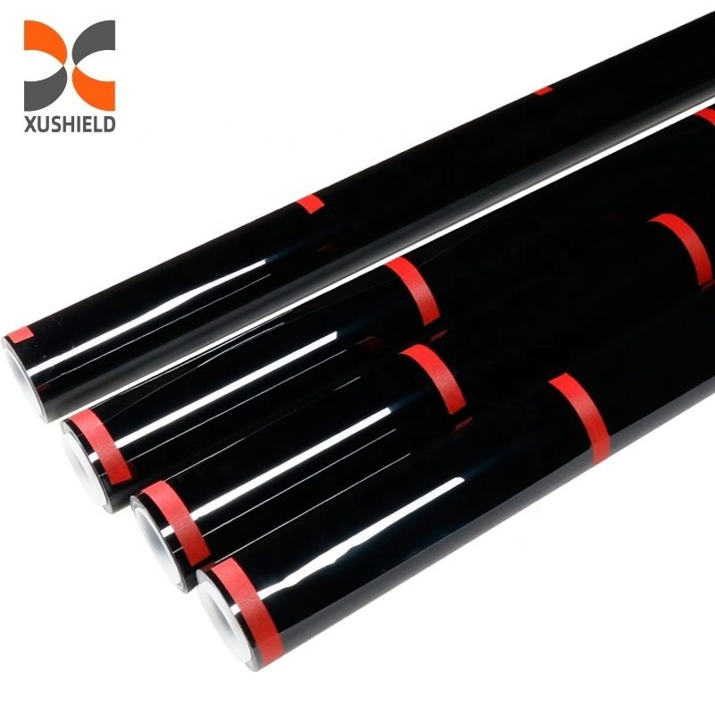 ฟิล์มป้องกันสีรถยนต์ TPH/TPU PPF สีดำ สำหรับภายนอก 5-8 ปี