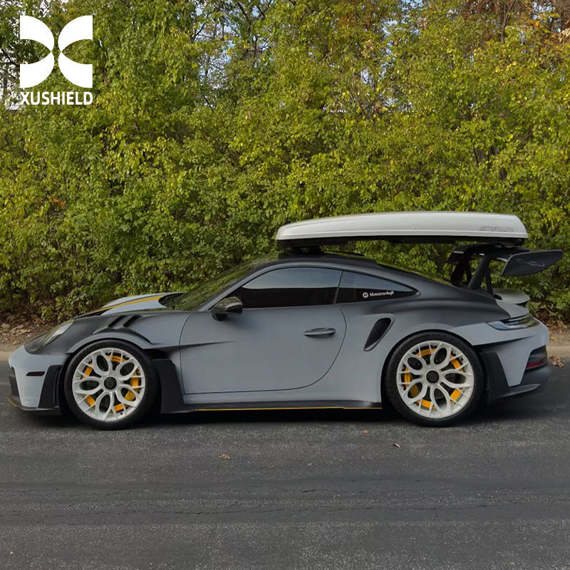 ฟิล์มป้องกันสีรถยนต์ TPU Solar Eclipse สีดำ คุณภาพดี 15Mil PPF Photochromism แบบด้าน/เงา