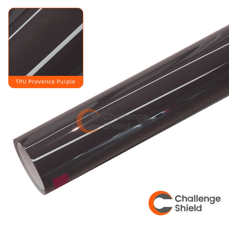ผู้ผลิต TPU สี คุณภาพสูงสุด ราคาดี ฟิล์มสี ฟิล์มรถยนต์ ฟิล์มกันทราย ฟิล์มพันรถยนต์ PPF สีม่วงโพรวองซ์