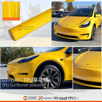 ฟิล์มป้องกันสี TPU ป้องกันรังสียูวี 100% ฟิล์ม TPU PPF แบบ Hydrophobic