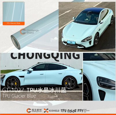ฟิล์ม TPU PPF เปลี่ยนสีกันรังสียูวีและซ่อมแซมตัวเองได้เพื่อปกป้องสีรถ